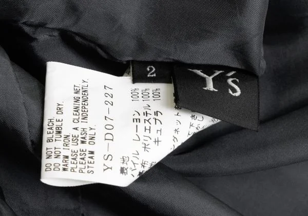 Y's Flocked Moon Print Sleeveless Dress K-146018_016