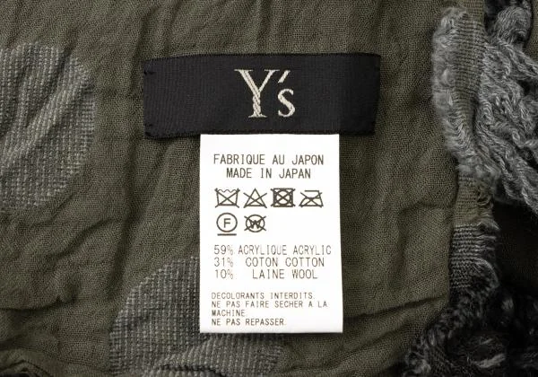 Y's Fringe Decoration Design Stole K-146023_007