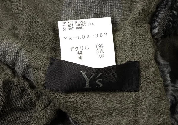 Y's Fringe Decoration Design Stole K-146023_008