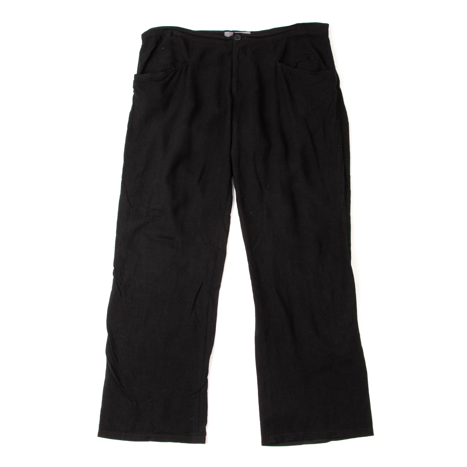 激安正規品 ヨウジヤマモト ノアールYohji レーヨンリネン NOIR Yamamoto パンツ