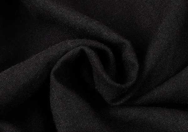 ヨウジヤマモト ノアールYohji Yamamoto NOIR レーヨンリネンストレートパンツ 黒3 K-146038_015