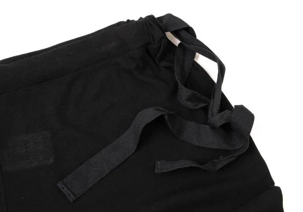 Yohji Yamamoto NOIR Easy Wide Dropped Crotch Pants K-146040_004