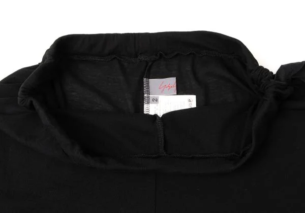 Yohji Yamamoto NOIR Easy Wide Dropped Crotch Pants K-146040_005