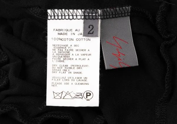 Yohji Yamamoto NOIR Easy Wide Dropped Crotch Pants K-146040_011
