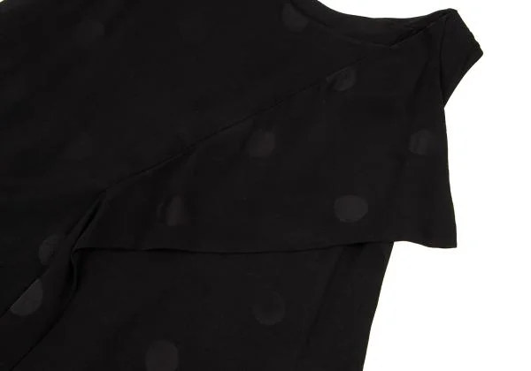 Yohji Yamamoto NOIR Shadow Dot Sleeveless Dress K-146042_004