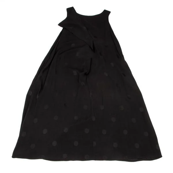 Yohji Yamamoto NOIR Shadow Dot Sleeveless Dress K-146042_012