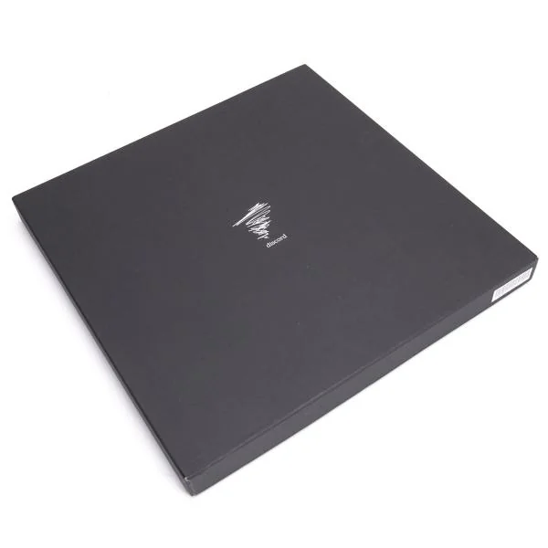 ヨウジヤマモトディスコードYohji yamamoto discord 笹田 靖人グラフィックプリントシルクストール 黒マルチ K-146045_009
