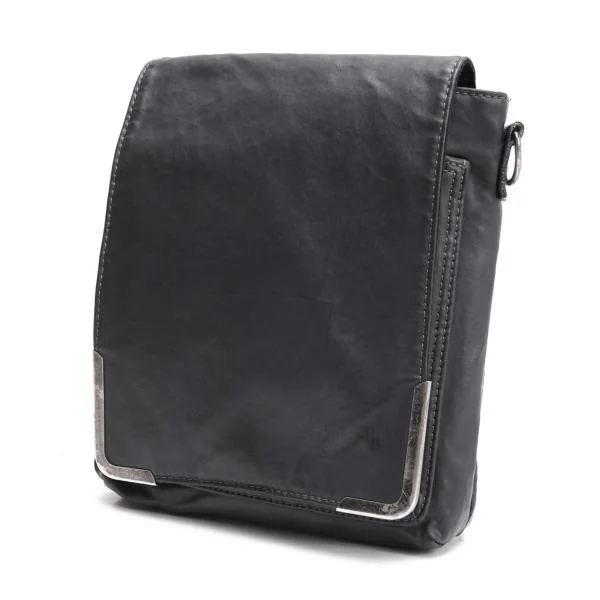 Jean Paul GAULTIER Flap Bag Black  K-146053_001