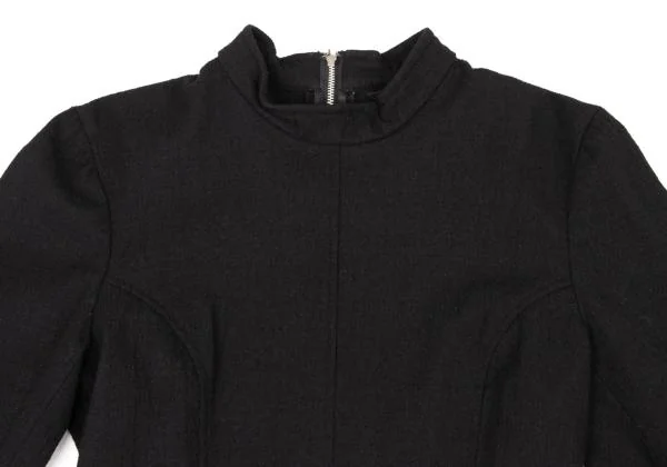 COMME des GARCONS Wool Back Zipper Top K-146057_003