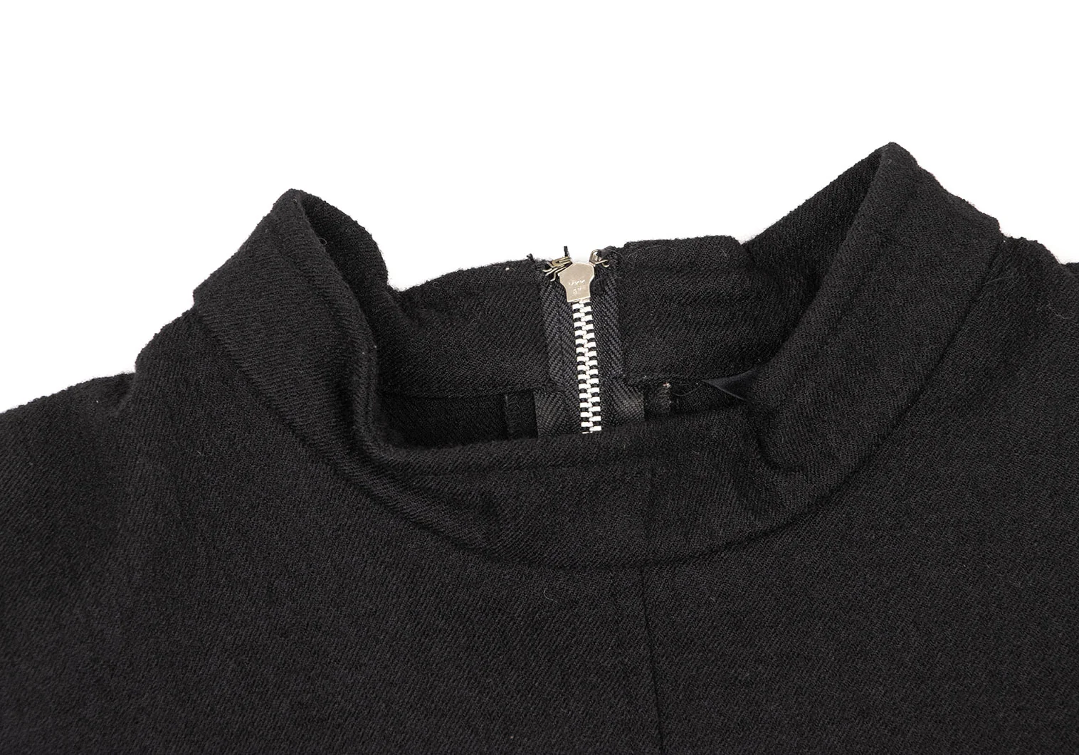 コムデギャルソンCOMME des GARCONS ウールナイロンバックジップ