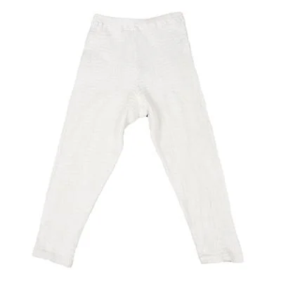 ISSEY MIYAKE Cotton Nylon Stretch Cropped Pants