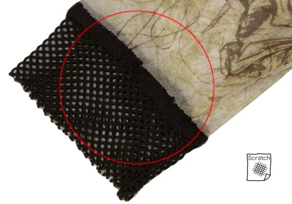 ジャンポールゴルチエ ファムJean Paul GAULTIER FEMME フラワープリントメッシュ切替パワーネットカットソー マルチ40 K-146087_011