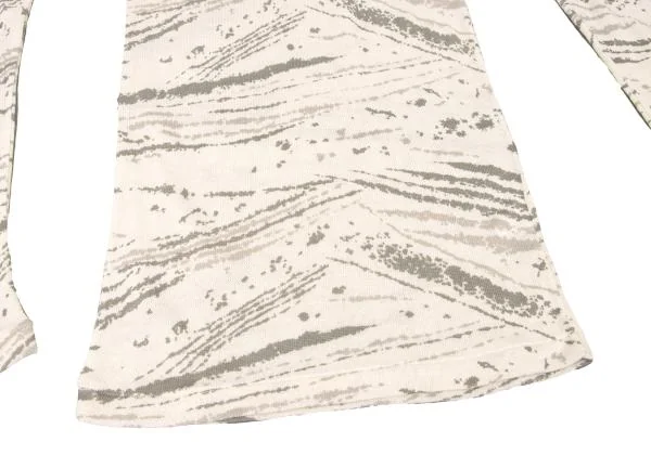 ISSEY MIYAKE Patterned Print Knit Top K-146122_008