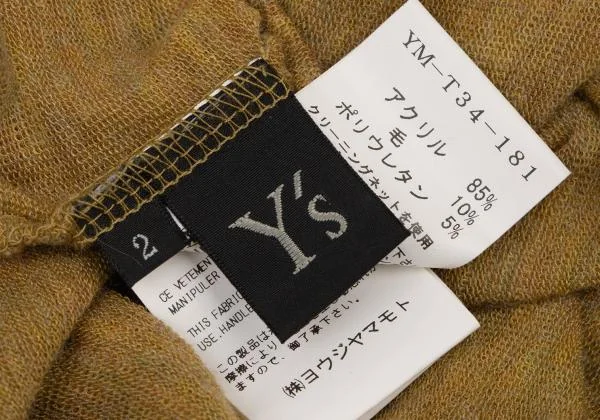 Y's Layered Design Knit Top K-146126_016