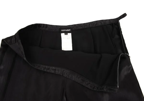 ジョルジオ アルマーニGIORGIO ARMANI ナイロン混シルク光沢