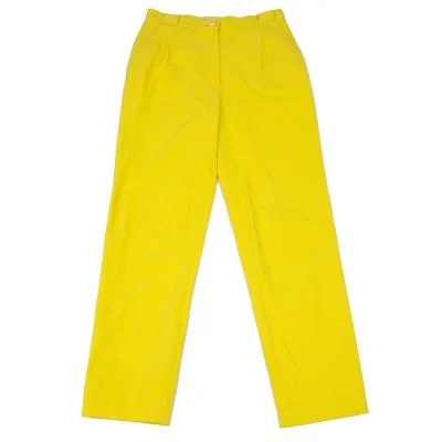 GIANNI VERSACE Back Flap Pocket Design Stretch Pants
