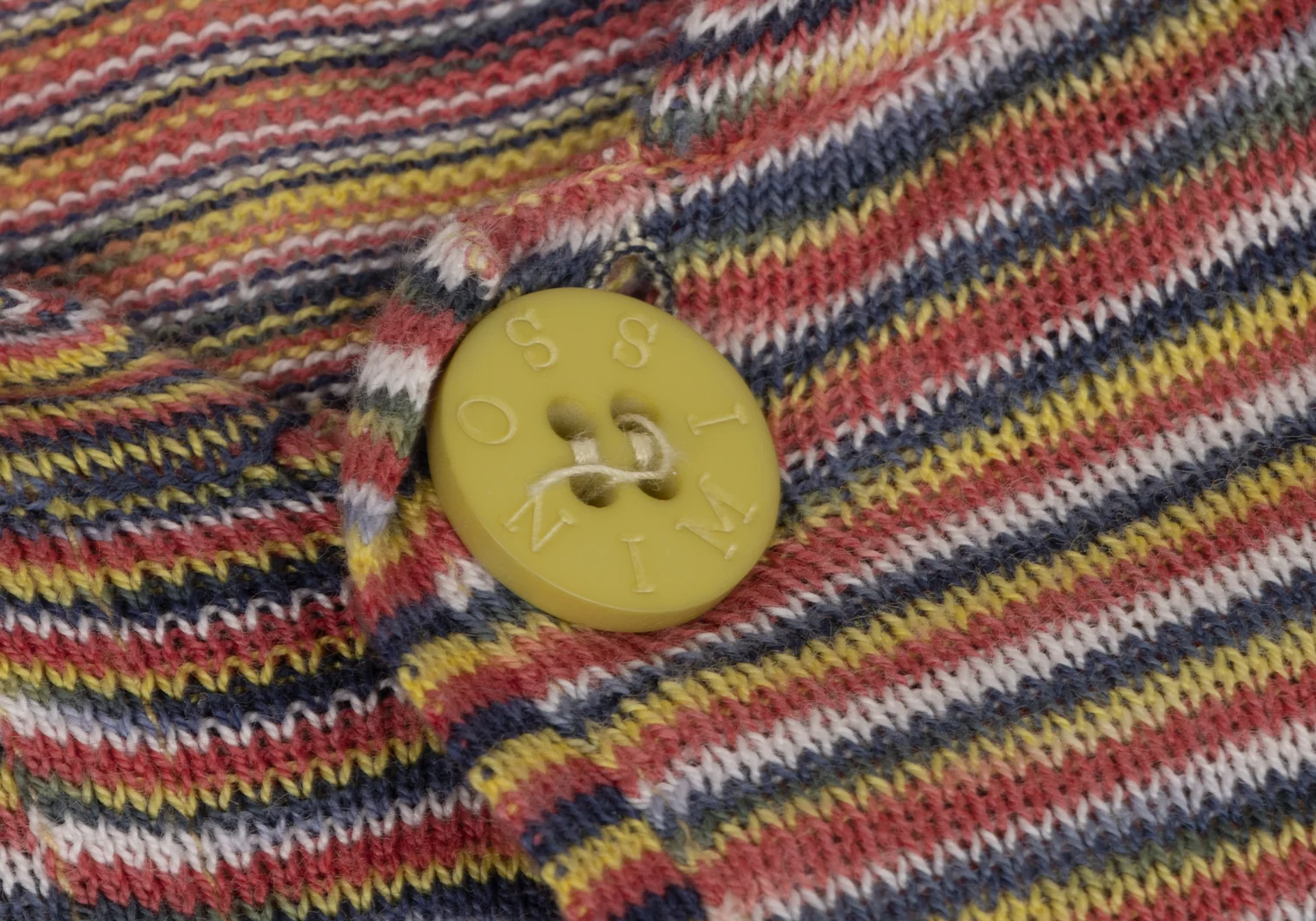 ミッソーニMISSONI コットングラフィックボーダープリント
