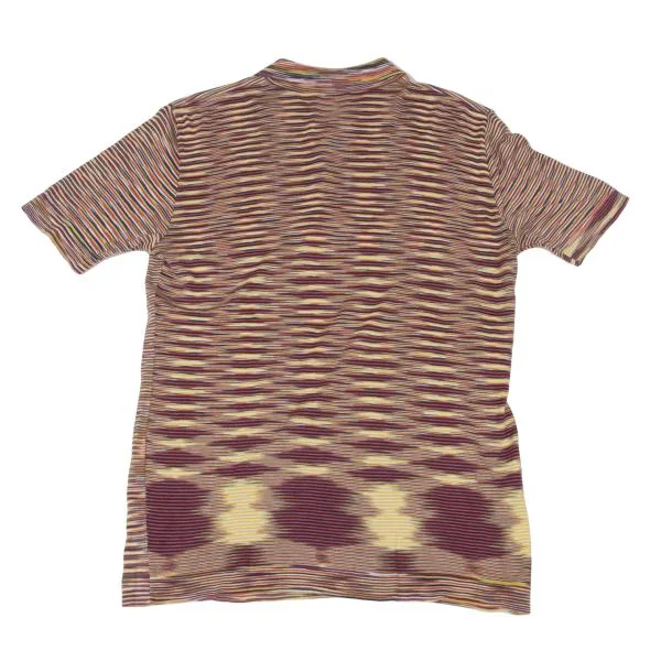 ミッソーニMISSONI コットングラフィックボーダープリント