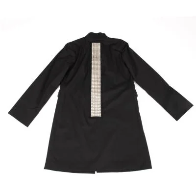 COMME des GARCONS HOMME PLUS Wool Gaba Back Stud Long jacket