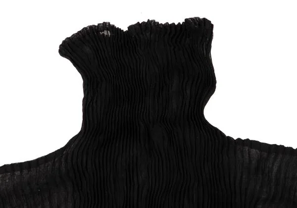 ISSEY MIYAKE Wrinkled Pleats Turtleneck T shirt K-146198_004