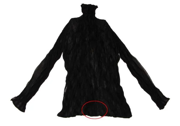 ISSEY MIYAKE Wrinkled Pleats Turtleneck T shirt K-146198_013