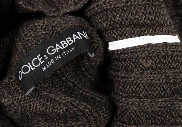 DOLCE&GABBANA Turtleneck Knit Sweater K-146206_012