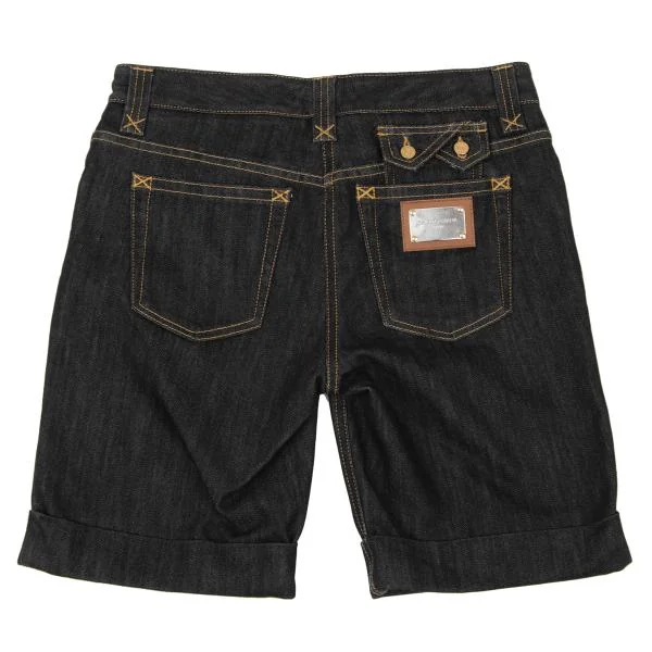 DOLCE&GABBANA Pocket Design Denim Shorts K-146208_009