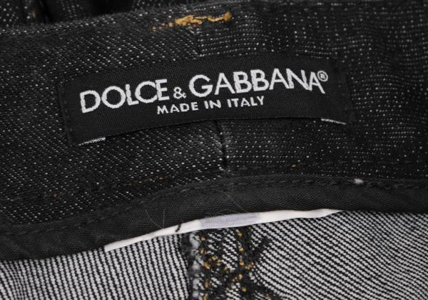 DOLCE&GABBANA Pocket Design Denim Shorts K-146208_014