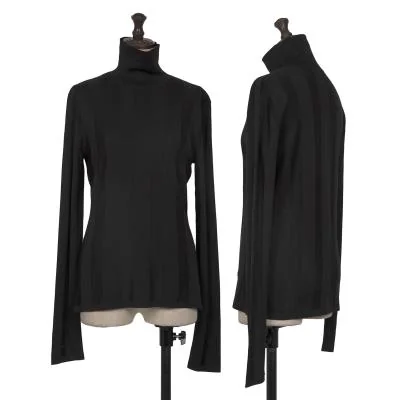 BALENCIAGA Silk Stripe Weave T-shirt