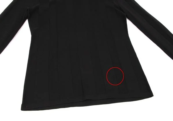 BALENCIAGA Silk Stripe Weave T-shirt K-146212_011