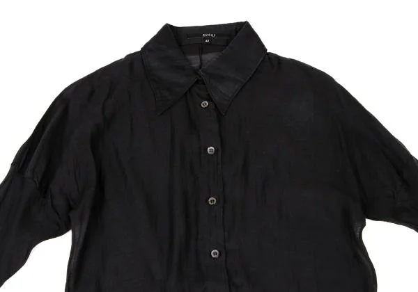 GUCCI Super Long Sleeve Sheer Shirt K-146213_003