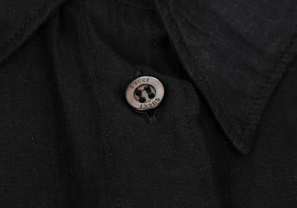 GUCCI Super Long Sleeve Sheer Shirt K-146213_005