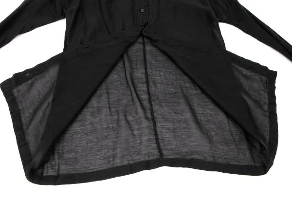 GUCCI Super Long Sleeve Sheer Shirt K-146213_010