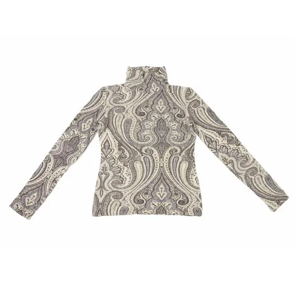 DRIES VAN NOTEN Paisley Printed Turtleneck T-shirt K-146216_002
