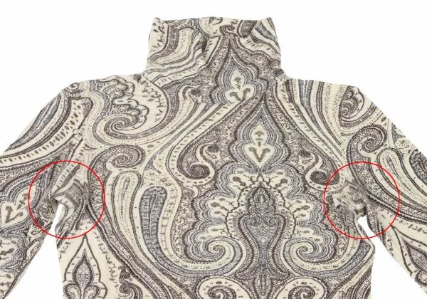 DRIES VAN NOTEN Paisley Printed Turtleneck T-shirt K-146216_003