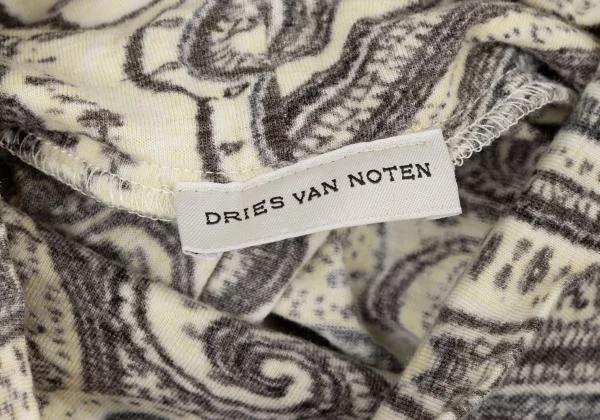 DRIES VAN NOTEN Paisley Printed Turtleneck T-shirt K-146216_014