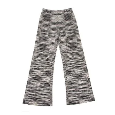 MISSONI Rayon Graphic Striped Knit Pants