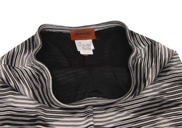 MISSONI Rayon Graphic Striped Knit Pants K-146217_004