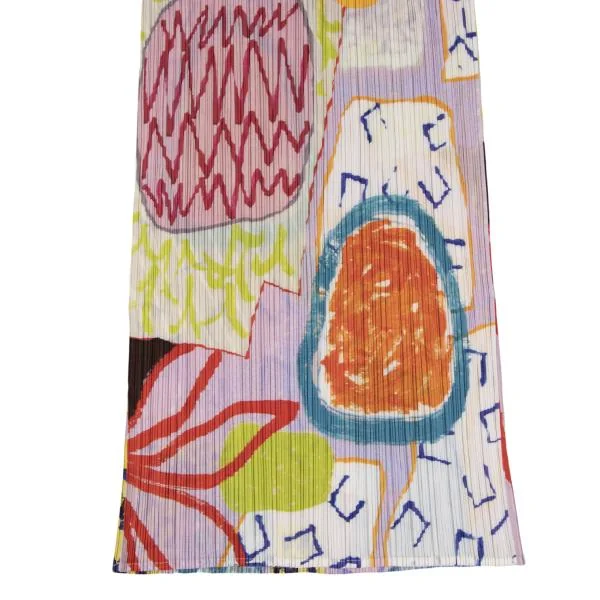 PLEATS PLEASE Graphic Printed Skirt K-146226_006