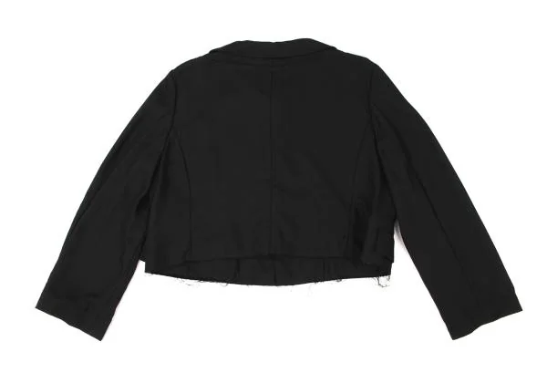 COMME des GARCONS Wool Nylon Round Collar Jacket K-146230_013