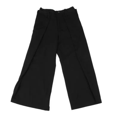 Y's Wool Gaba Double Waist Design Pants