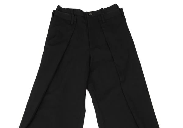 Y's Wool Gaba Double Waist Design Pants K-146261_002