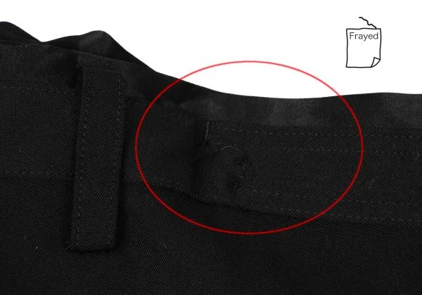 Y's Wool Gaba Double Waist Design Pants K-146261_013