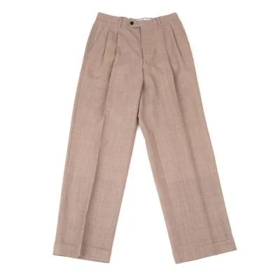 MOSCHINO CHEAPANDCHIC Wool Glen Checker Pants