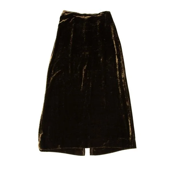 DONNA KARAN NEW YORK Rayon Velor Skirt K-146306_002