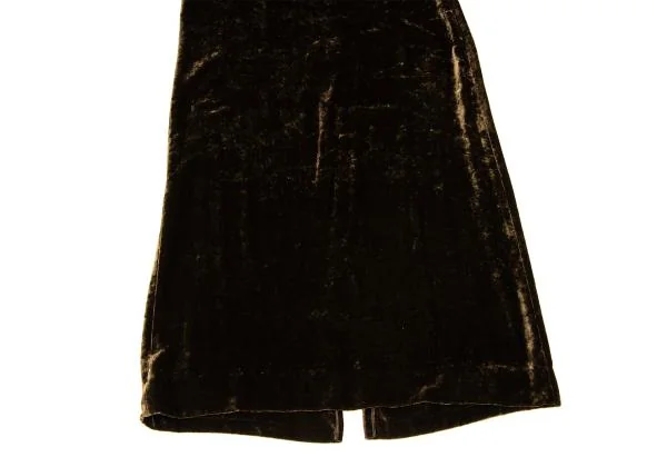 DONNA KARAN NEW YORK Rayon Velor Skirt K-146306_004