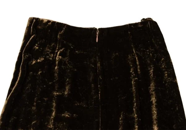 DONNA KARAN NEW YORK Rayon Velor Skirt K-146306_007