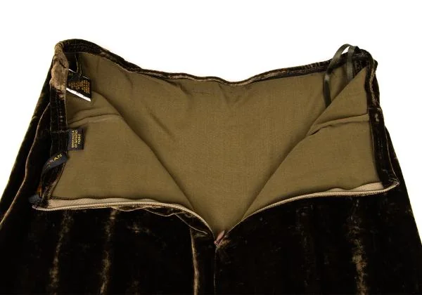 DONNA KARAN NEW YORK Rayon Velor Skirt K-146306_008