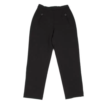DONNA KARAN NEW YORK Nylon Wool Tapered Pants