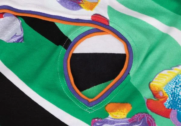 LEONARD Tropical Fish Print T Shirt K-146310_004